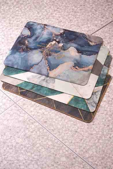Modern Marble Design Non-Slip Floor Mat
